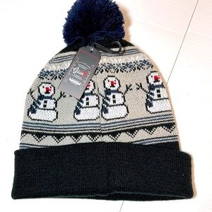 Beautiful Giant Cuffed Knit Ski Cap OS NWT